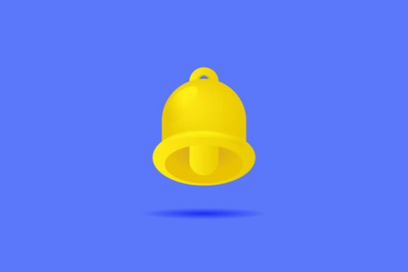 3d Notification Alert Design Vector Graphics & Illustrations Review
