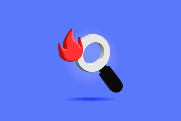 3D Trending Searches Design Vector for Crafters and Etsy Sellers