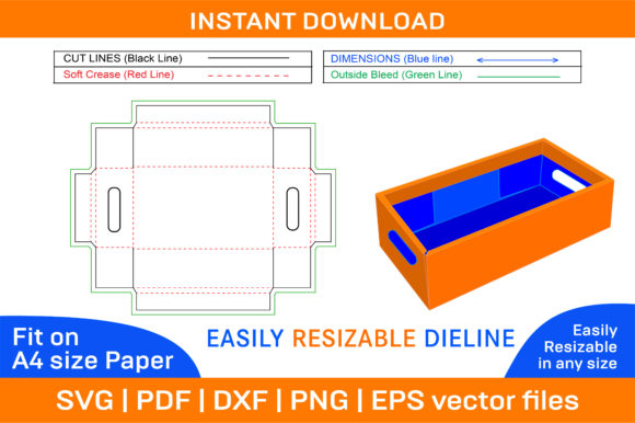 Fruit Carton Box, Vegetable Corrugated Graphics and Print Templates Review